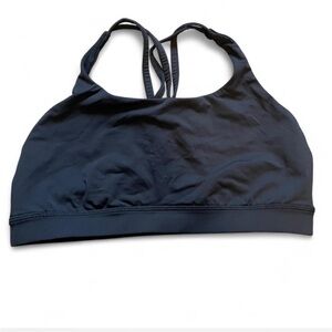 Lululemon Spaghetti String Sports bra navy blue